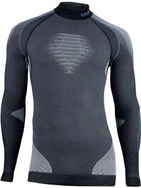UYN UYN MAN EVOLUTYON UW SHIRT LG_SL.TURTLE NECK MELANGE férfi aláöltöző felső szürke színben 1
