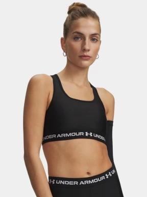 Under Armour Crossback Mid Bra női sportmelltartó fekete színben 1