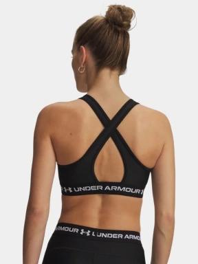 Under Armour Crossback Mid Bra női sportmelltartó fekete színben 3