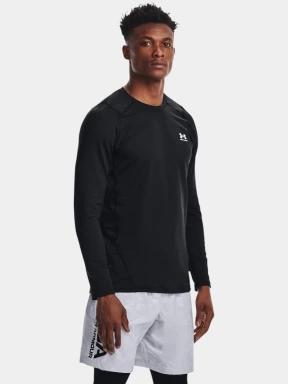 Under Armour UA CG Armour Fitted Crew férfi hosszú ujjú sport póló fekete színben 1
