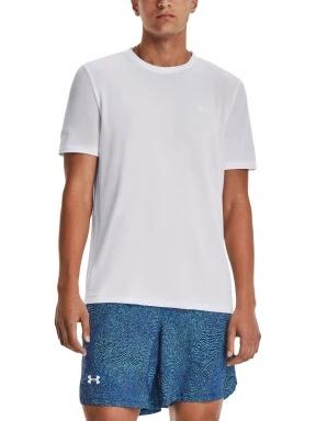 Under Armour UA Seamless Stride SS férfi rövid ujjú sport póló fehér színben 1
