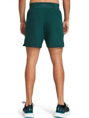 Under Armour Launch Elite 7'' Short férfi sport rövidnadrág zöld színben 3