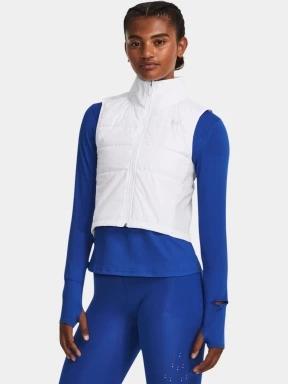 Under Armour Launch Insulated Vest női futómellény fehér színben 1