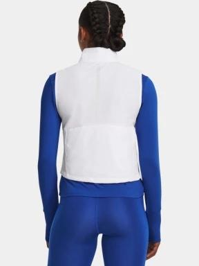 Under Armour Launch Insulated Vest női futómellény fehér színben 3