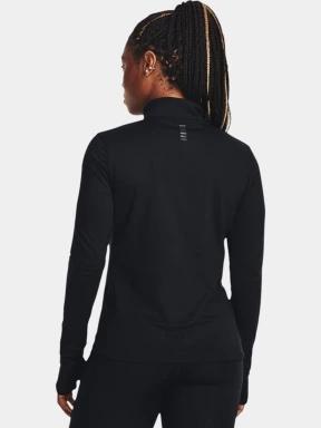 Under Armour UA Launch Pro Half Zip női hosszú ujjú sport póló fekete színben 3