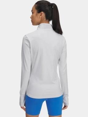 Under Armour UA Launch Pro Half Zip női hosszú ujjú sport póló szürke színben 3