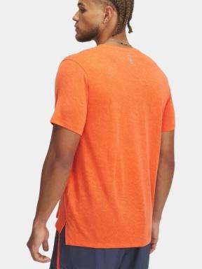 Under Armour UA Launch Shortsleeve férfi rövid ujjú sport póló narancssárga színben 3