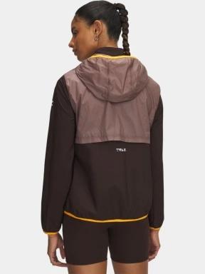 Under Armour UA Trail Run Jacket női futódzseki barna színben 3