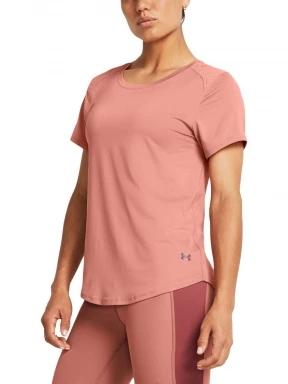 Under Armour Rush Vent SS női rövid ujjú sport póló rózsaszín színben 1