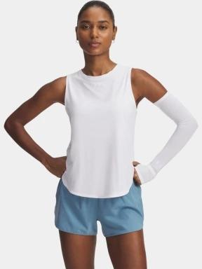 Under Armour UA Launch Elite Tank női ujjatlan sport póló fehér színben 1