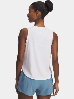 Under Armour UA Launch Elite Tank női ujjatlan sport póló fehér színben 3