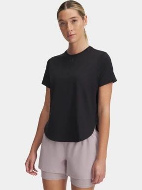 Under Armour UA Launch Elite Shortsleeve női rövid ujjú sport póló fekete színben 1