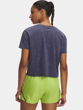 Under Armour UA Run Graphic SS 2 női rövid ujjú sport póló sötétkék színben 3