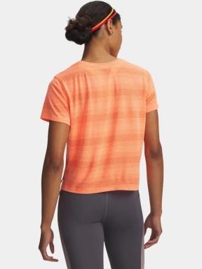 Under Armour UA Velociti Shortsleeve női rövid ujjú sport póló narancssárga színben 3
