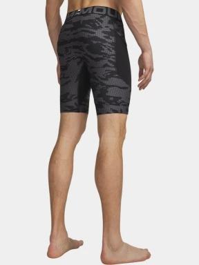 Under Armour UA HG Printed Lng Short férfi sport rövidnadrág fekete színben 3
