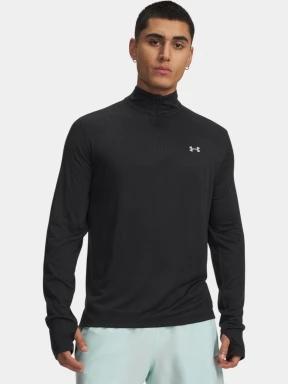 Under Armour UA Velociti 1/4 Zip férfi hosszú ujjú sport póló fekete színben 1