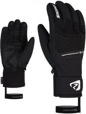 Ziener Granit GTX AW glove ski alpine férfi síkesztyű fekete színben 1
