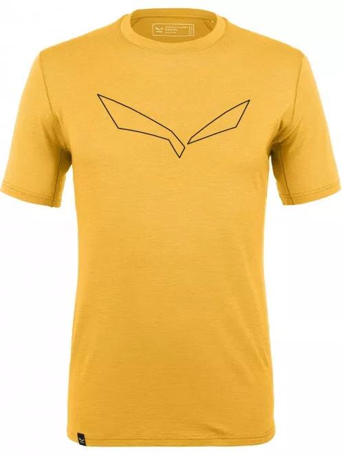 Salewa Pure Logo Amr M T-Shirt férfi rövid ujjú póló narancssárga színben 4