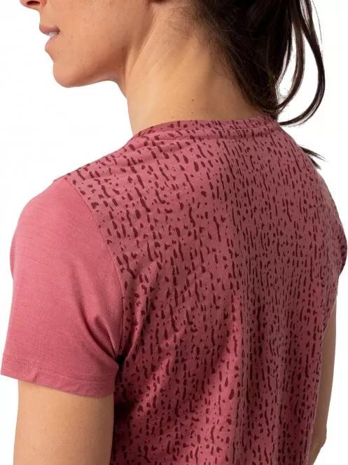 Salewa Pure Salamander Am W T-Shirt női rövid ujjú póló rózsaszín színben 5