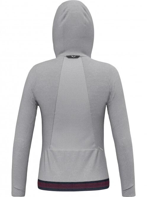 Salewa Pedroc PL W HD Jacket női polár pulóver szürke színben 3
