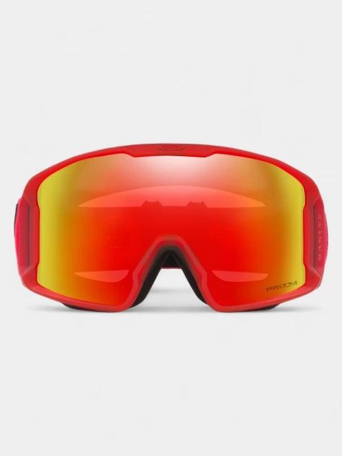 Oakley Line Miner L férfi síszemüveg piros színben 3