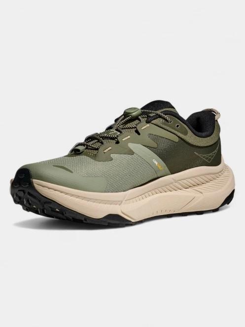 Hoka Transport férfi túracipő zöld színben 5
