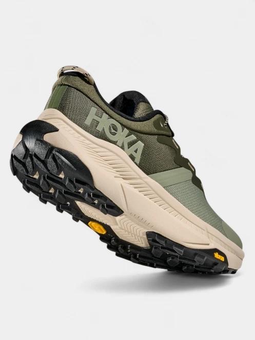 Hoka Transport férfi túracipő zöld színben 6