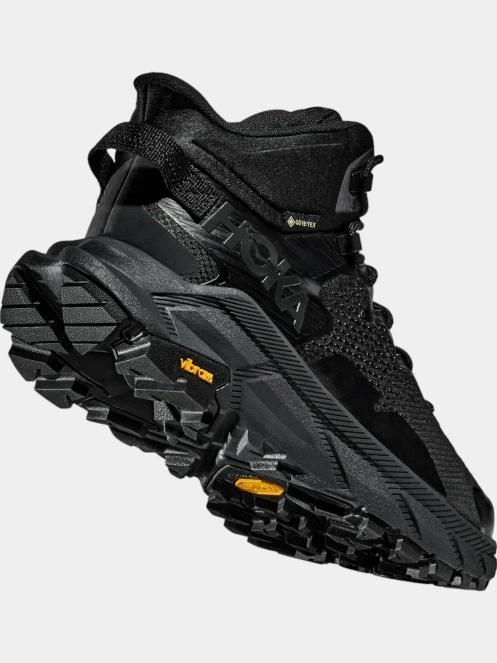 Hoka Trail Code GTX férfi túrabakancs fekete színben 5
