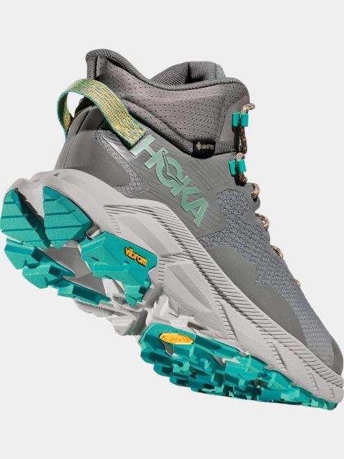 Hoka Trail Code GTX férfi túrabakancs szürke színben 6