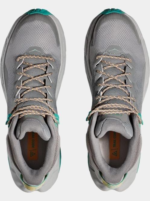 Hoka Trail Code GTX férfi túrabakancs szürke színben 8