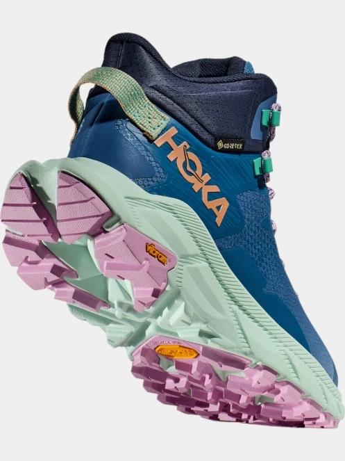 Hoka Trail Code GTX női túrabakancs kék színben 6
