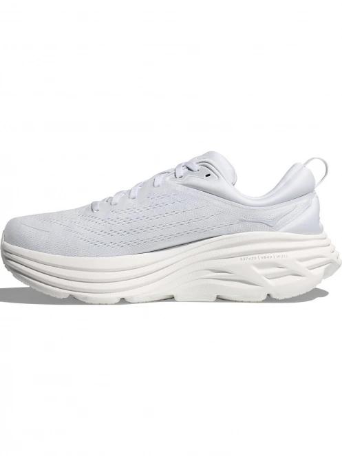 Hoka Bondi 8 férfi aszfalt futócipő fehér színben 3