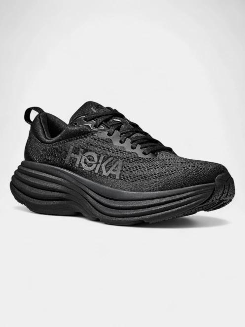 Hoka Bondi 8 férfi aszfalt futócipő fekete színben 2
