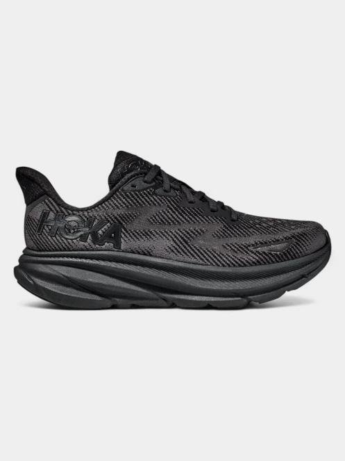 Hoka Clifton 9 férfi aszfalt futócipő fekete színben 3