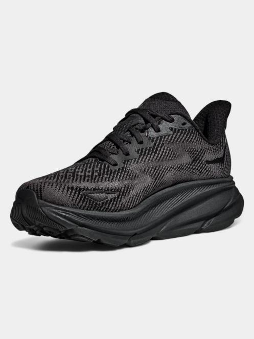 Hoka Clifton 9 férfi aszfalt futócipő fekete színben 5