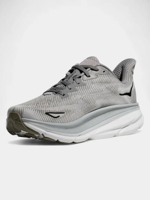 Hoka Clifton 9 férfi aszfalt futócipő szürke színben 5