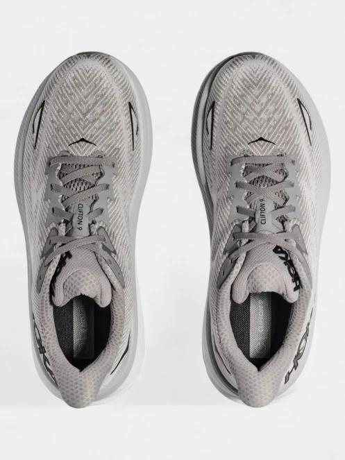 Hoka Clifton 9 férfi aszfalt futócipő szürke színben 8
