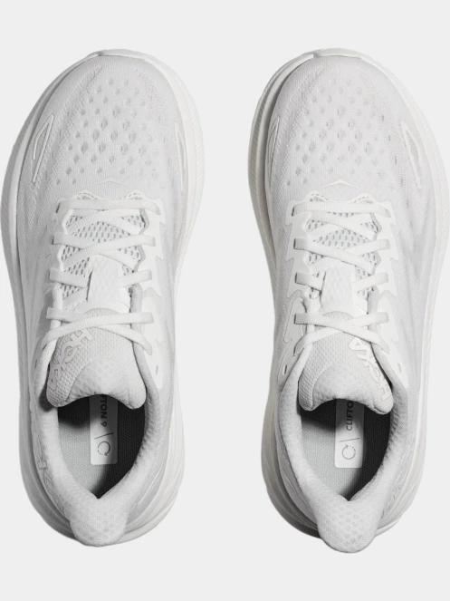 Hoka Clifton 9 női aszfalt futócipő fehér színben 8