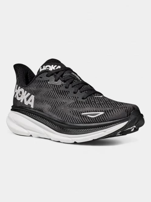 Hoka Clifton 9 női aszfalt futócipő fekete színben 2