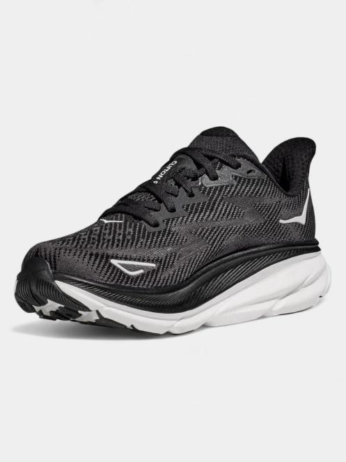Hoka Clifton 9 női aszfalt futócipő fekete színben 5