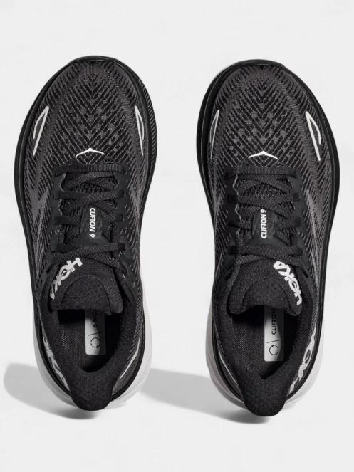 Hoka Clifton 9 női aszfalt futócipő fekete színben 8