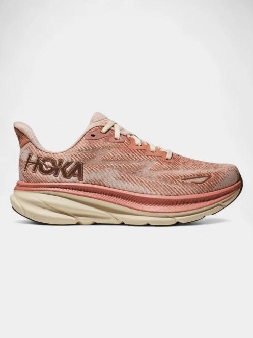 Hoka Clifton 9 női aszfalt futócipő rózsaszín színben 3