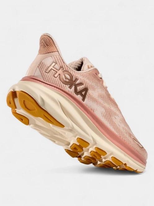 Hoka Clifton 9 női aszfalt futócipő rózsaszín színben 6