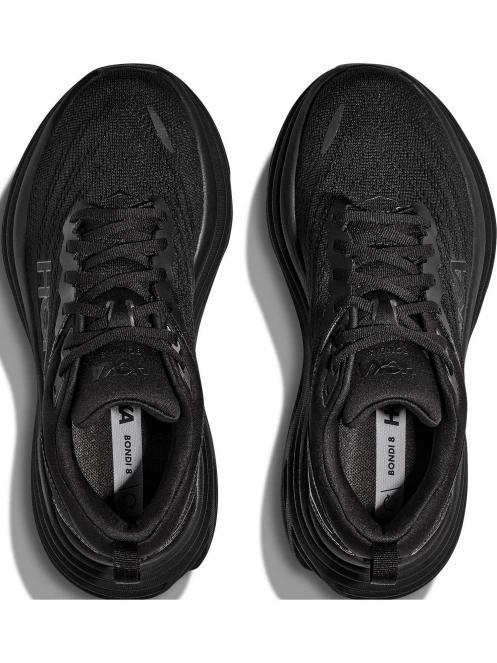 Hoka Bondi 8 női aszfalt futócipő fekete színben 6