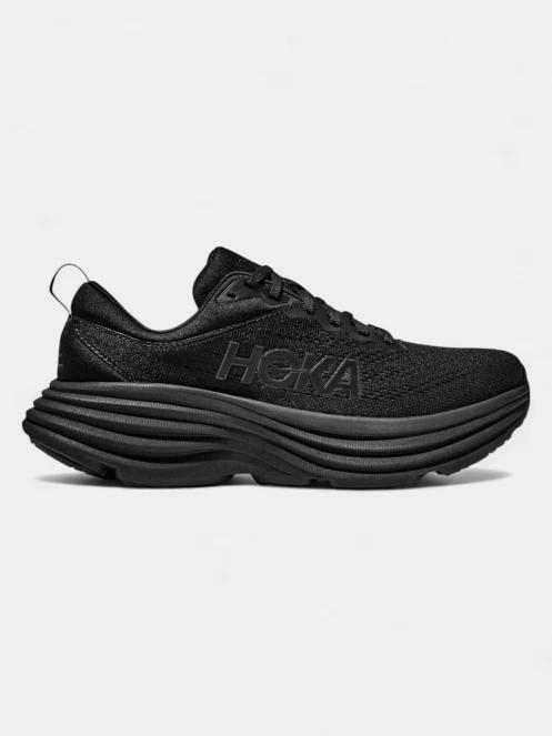 Hoka Bondi 8 női aszfalt futócipő fekete színben 2
