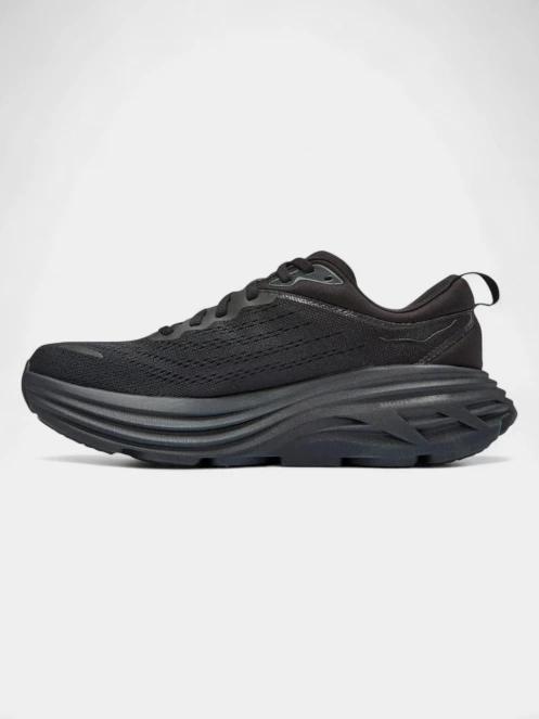 Hoka Bondi 8 női aszfalt futócipő fekete színben 3