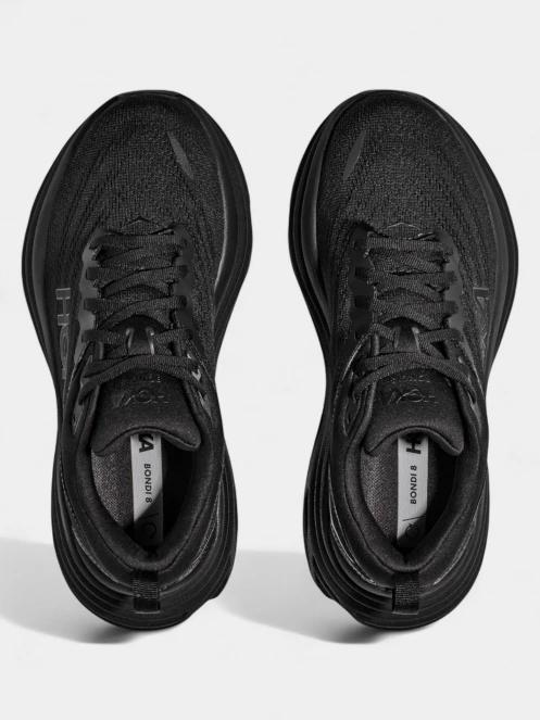 Hoka Bondi 8 női aszfalt futócipő fekete színben 8
