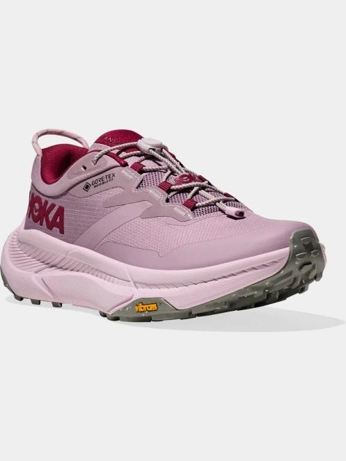 Hoka Transport GTX női vízhatlan multisport cipő rózsaszín színben 2