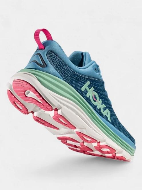 Hoka Gaviota 5 női aszfalt futócipő kék színben 6