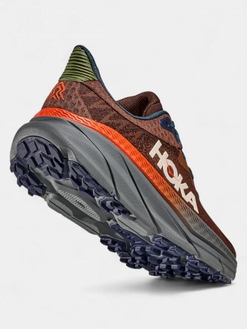 Hoka Challanger 7 férfi terepfutó cipő barna színben 6